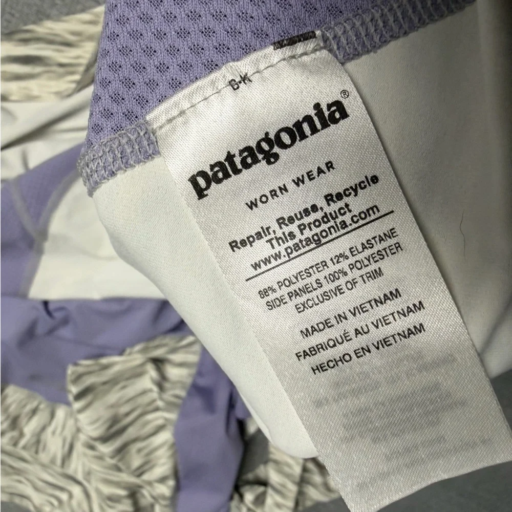 Patagonia Women's All Weather Zip-Neck Lavender XL - Picture 8 of 9